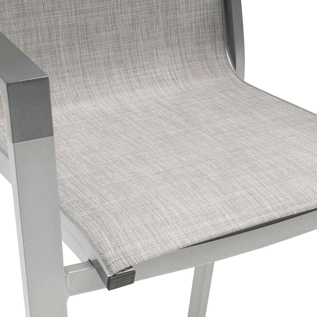 Visning av tekstilene materiale på Barkrakk ute Rasmus aluminium/textilen, stabelbar - Kettler