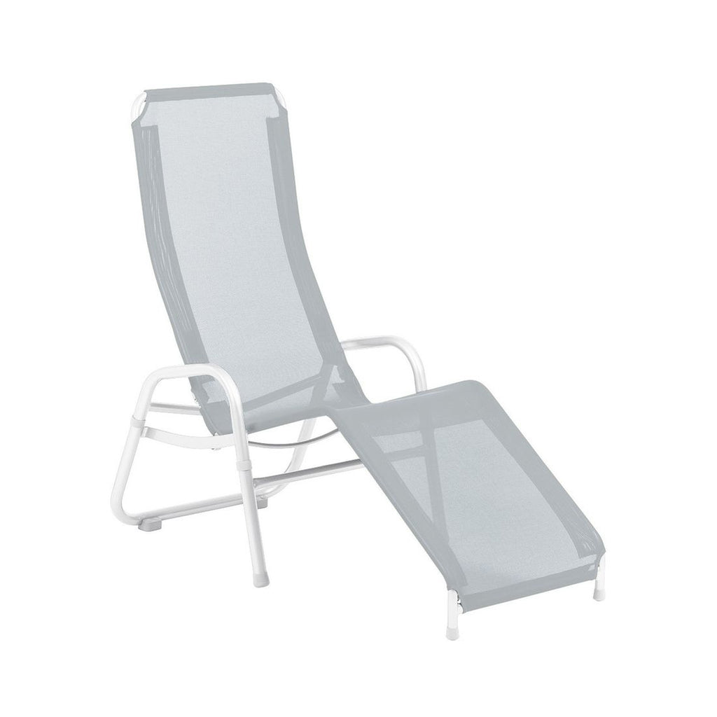 Bassengstol Bermuda Neo aluminium/textilen 64x170 cm forfra