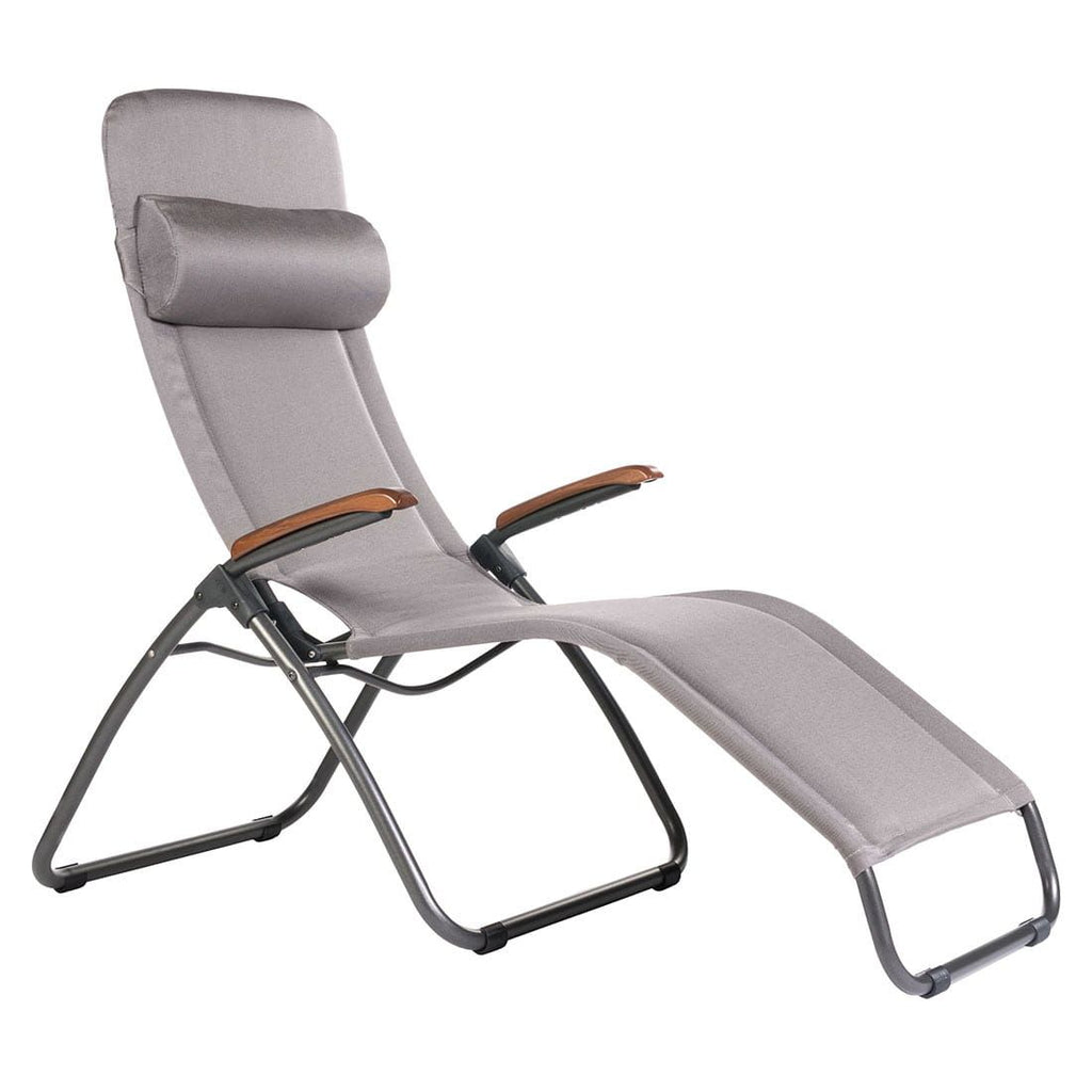Bassengstol Brada Deluxe aluminium/olefin 68x176 cm forfra