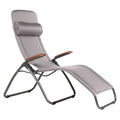 Bassengstol Brada Deluxe aluminium/olefin 68x176 cm forfra
