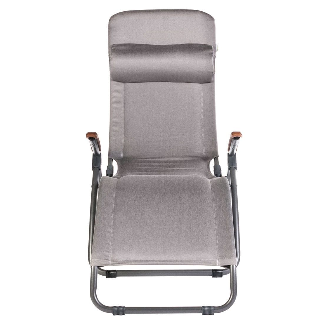 Bassengstol Brada Deluxe aluminium/olefin 68x176 cm bakside