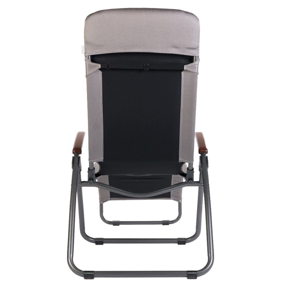 Bassengstol Brada Deluxe aluminium/olefin 68x176 cm nærbilde av armstøtte