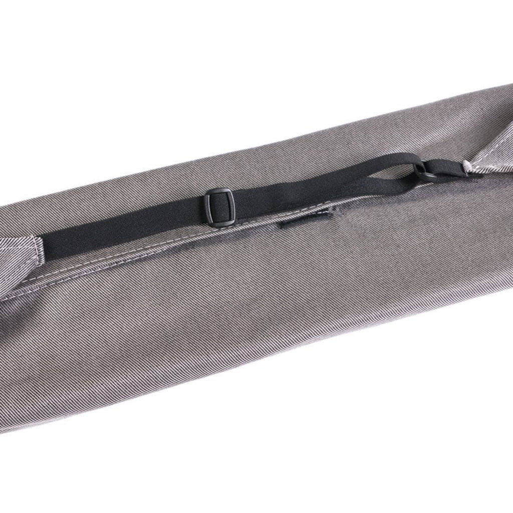 Bassengstol Brada Deluxe aluminium/olefin 68x176 cm sideprofil