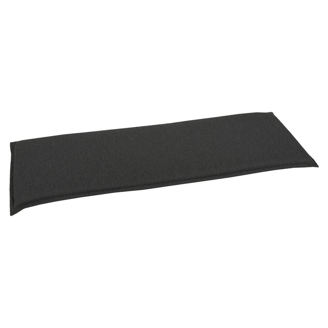 Benkepute 3-seter polyester 148x48 cm antrasitt - OUTLIV forfra