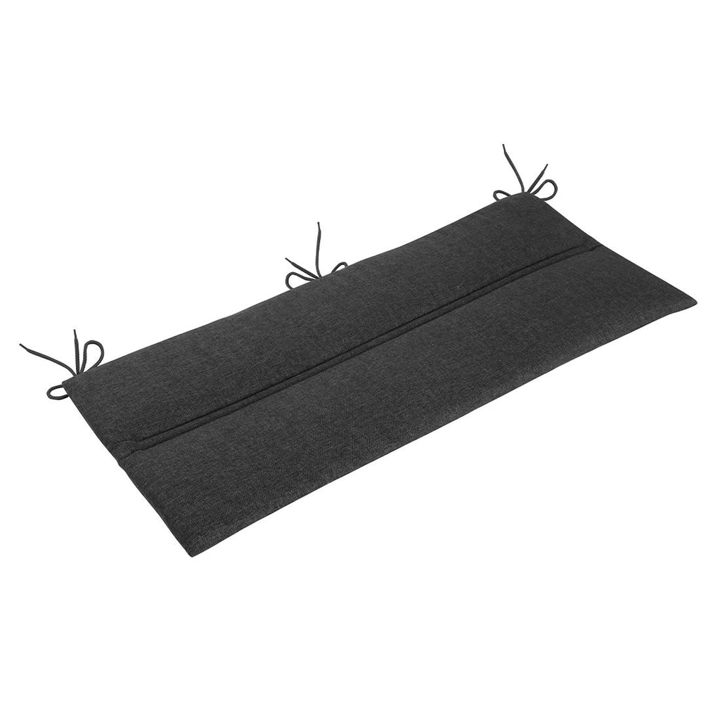 Benkepute Basic 120x48 cm grå kunstfiber forfra