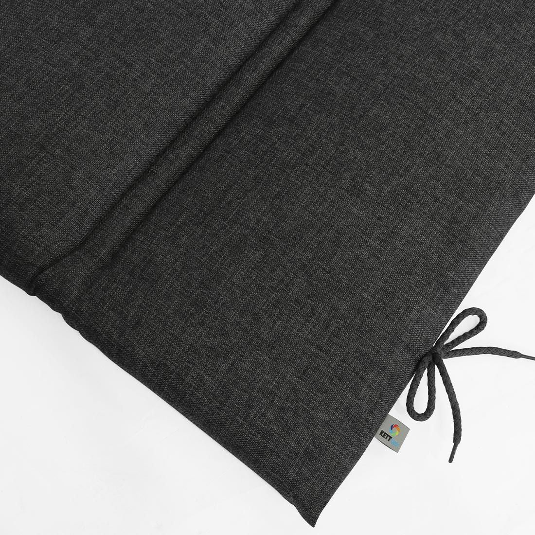 Detalj av Benkepute Basic 120x48 cm grå kunstfiber materiale