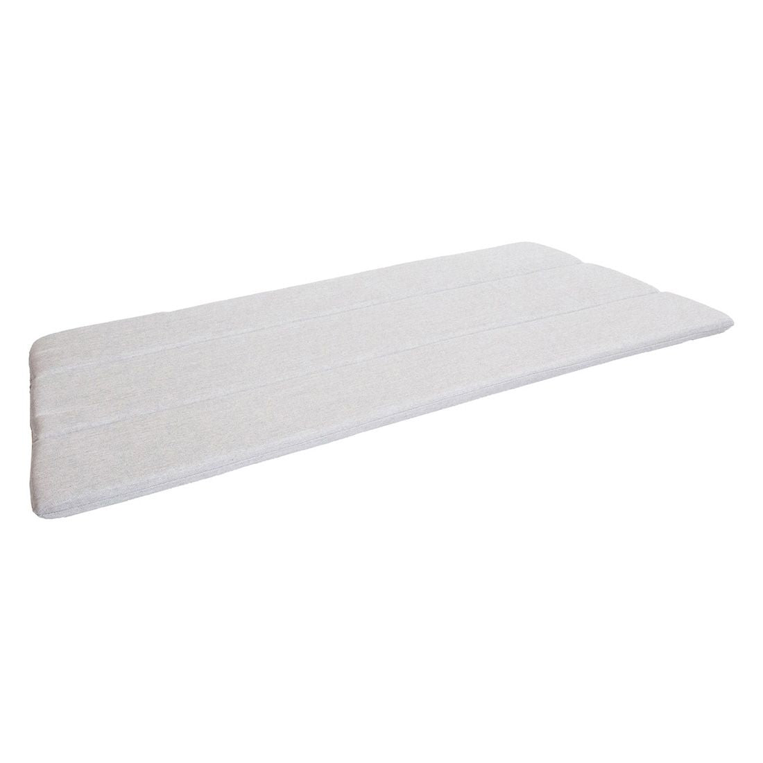 Benkepute Breeze 2-seter akryl lysgrå 118x46 cm på hagebenk