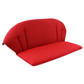 Benkepute Elegance olefin 101x80 cm rød - OUTLIV forfra