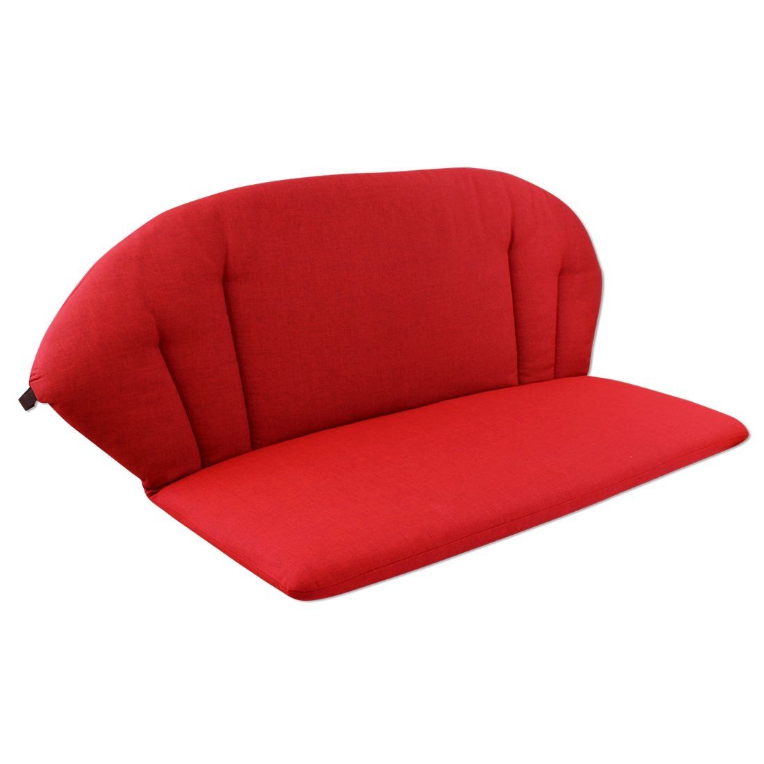 Benkepute Elegance olefin 101x80 cm rød - OUTLIV forfra