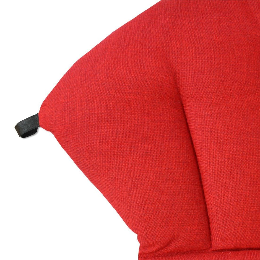 Benkepute Elegance olefin 101x80 cm rød - OUTLIV bakside