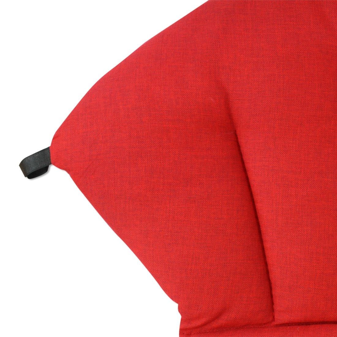 Benkepute Elegance olefin 101x80 cm rød - OUTLIV bakside