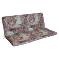 Benkepute Excelsior blandingsstoff 139x100 cm rosa forfra