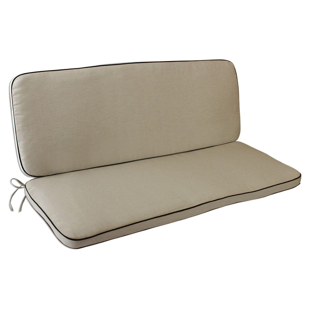 Benkepute Romeo 109x42 cm Dralon natur forfra