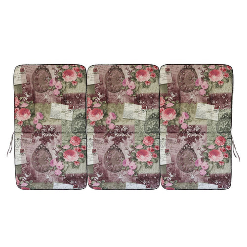 Benkepute Romeo 162x97 cm bomull polyester rosa bakside