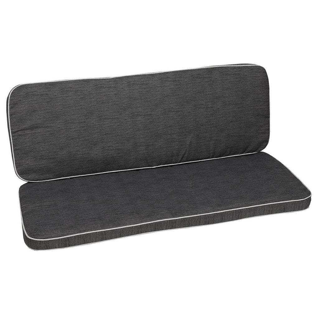 Benkepute Romeo 2-seter 109x42 cm antrasitt forfra
