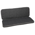 Benkepute Romeo 2-seter 109x42 cm antrasitt forfra