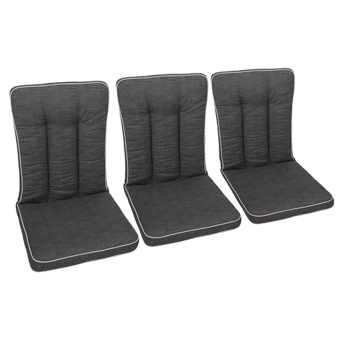 Benkepute Romeo Elegance 3-seter 97x54 cm antrasitt forfra