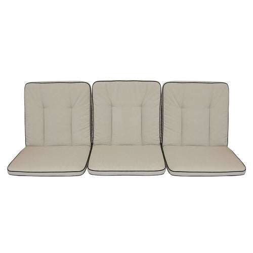 Benkepute Romeo Elegance 3-seter dralon 97x54 cm bakside