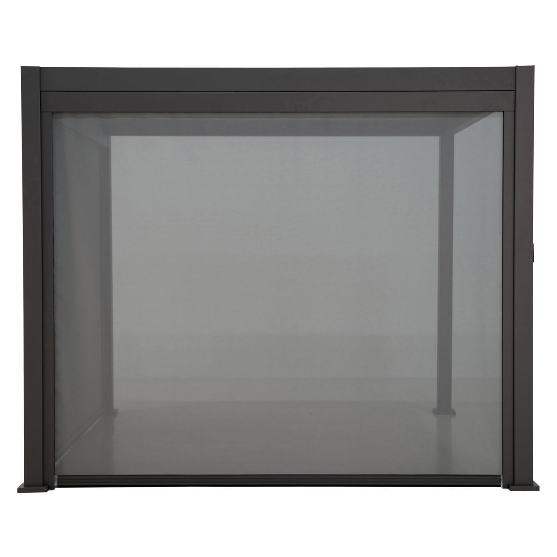 Pergola siderullegardin 370x236 cm aluminium/textilen - Mirador