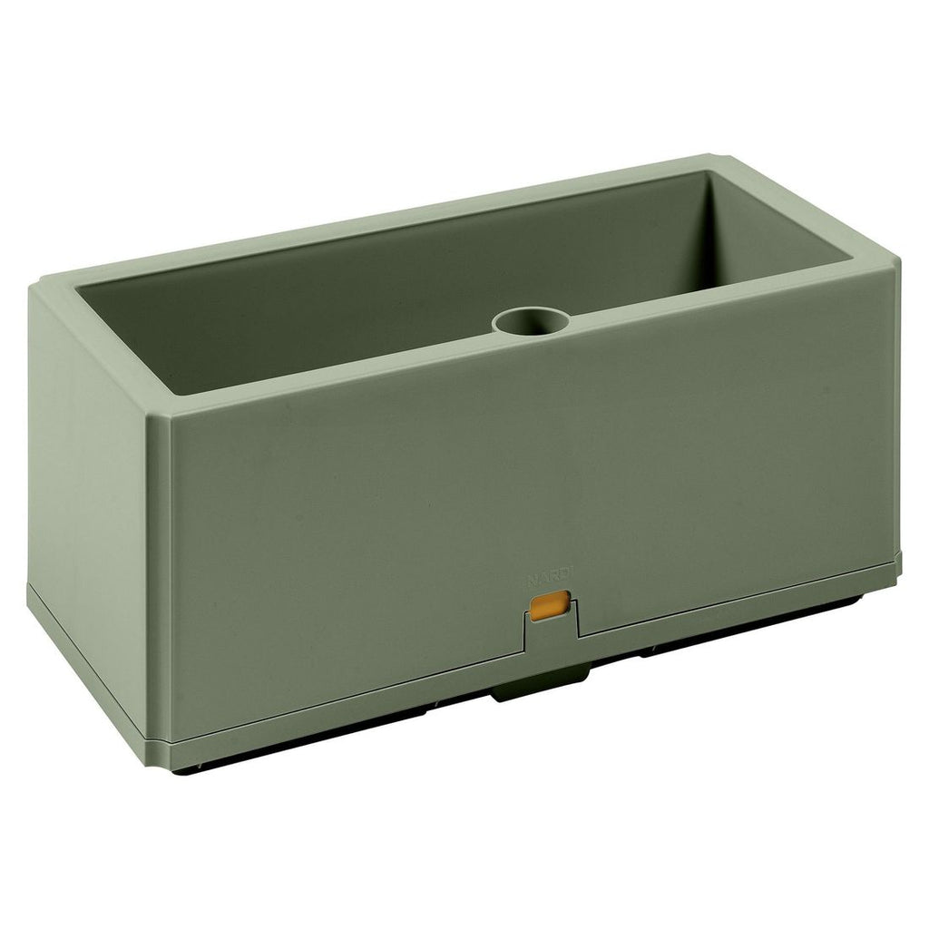 Oversikt over Blomsterkrukke Sipario 2 plast 70,5x35x141 cm med planter