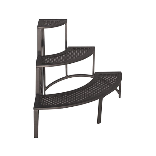 Blomstertrapp Romeo Scala rund smijern 60x60 cm sett forfra
