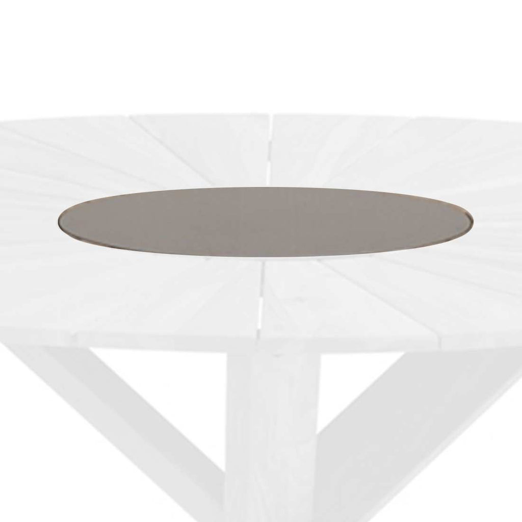Bordforlengelse Provence granitt Ø49,5 cm svart - Hartman forfra