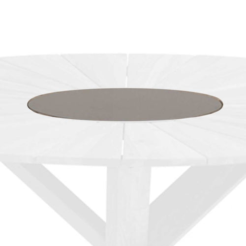 Bordforlengelse Provence granitt Ø49,5 cm svart - Hartman forfra