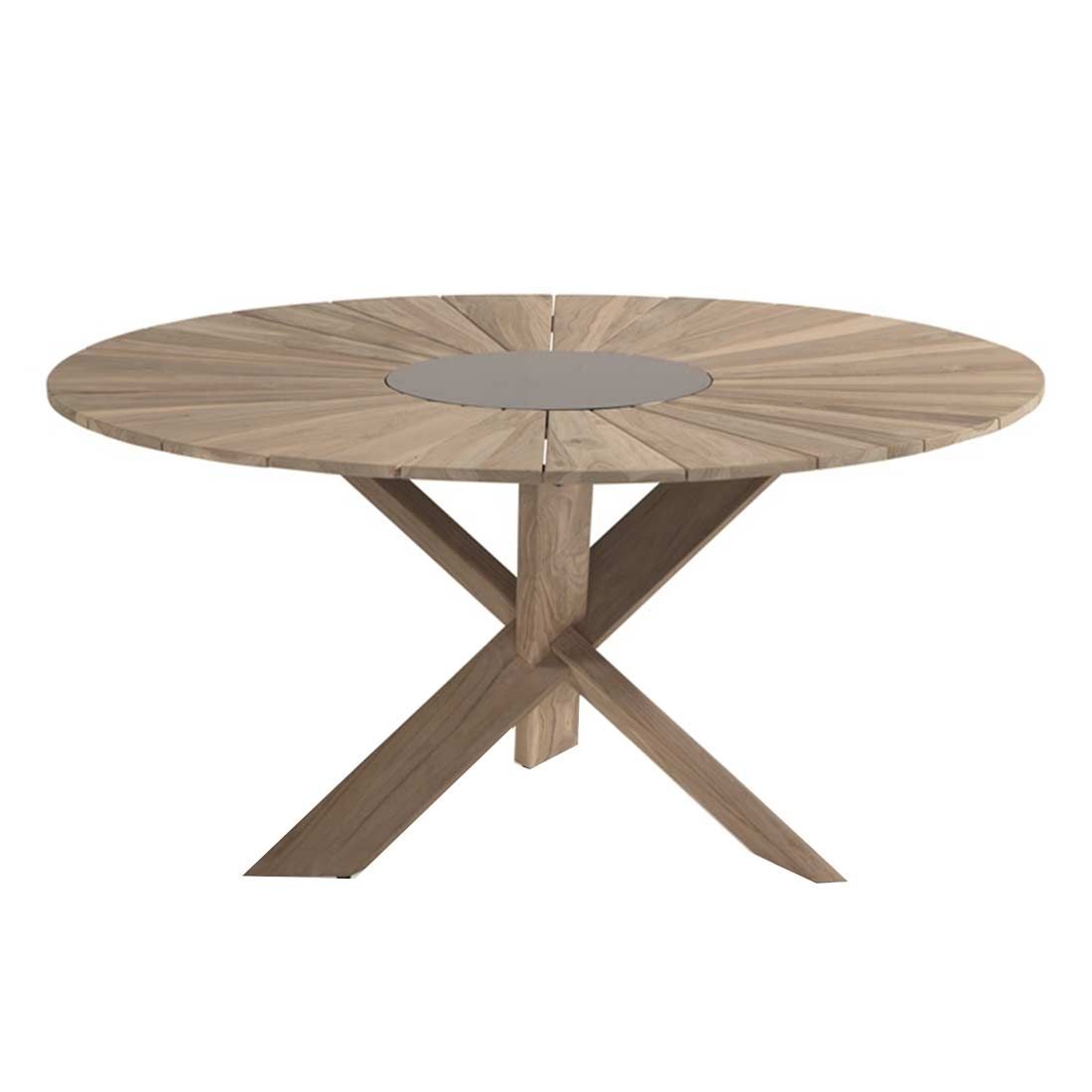 Bordforlengelse Provence granitt Ø49,5 cm svart - Hartman detalj nærbilde