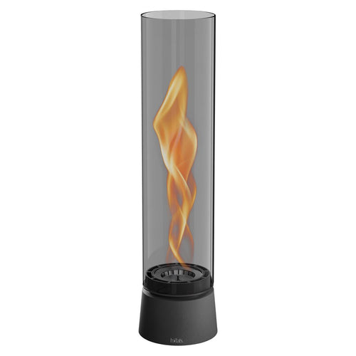 Bordild SPIN Air 900 aluminium Ø10,6x40,5 cm svart bakside