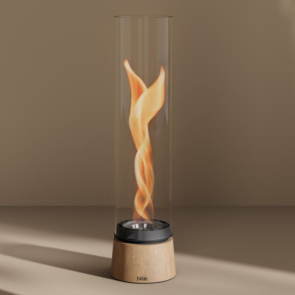 Detaljbilde av Bordild SPIN Air 900 eik flamme