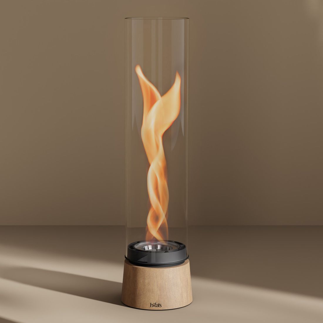 Detaljbilde av Bordild SPIN Air 900 eik flamme