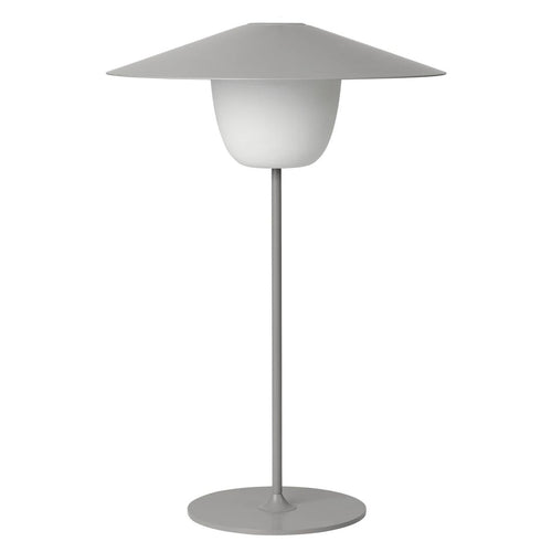 Bordlampe ute Ani Lamp large LED aluminium Ø34 cm forfra