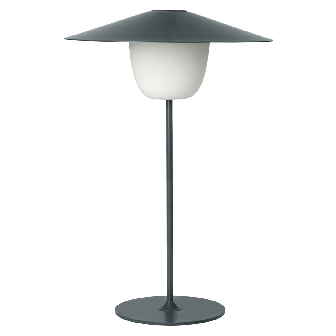 Bordlampe ute Ani Lamp large LED aluminium magnet foran