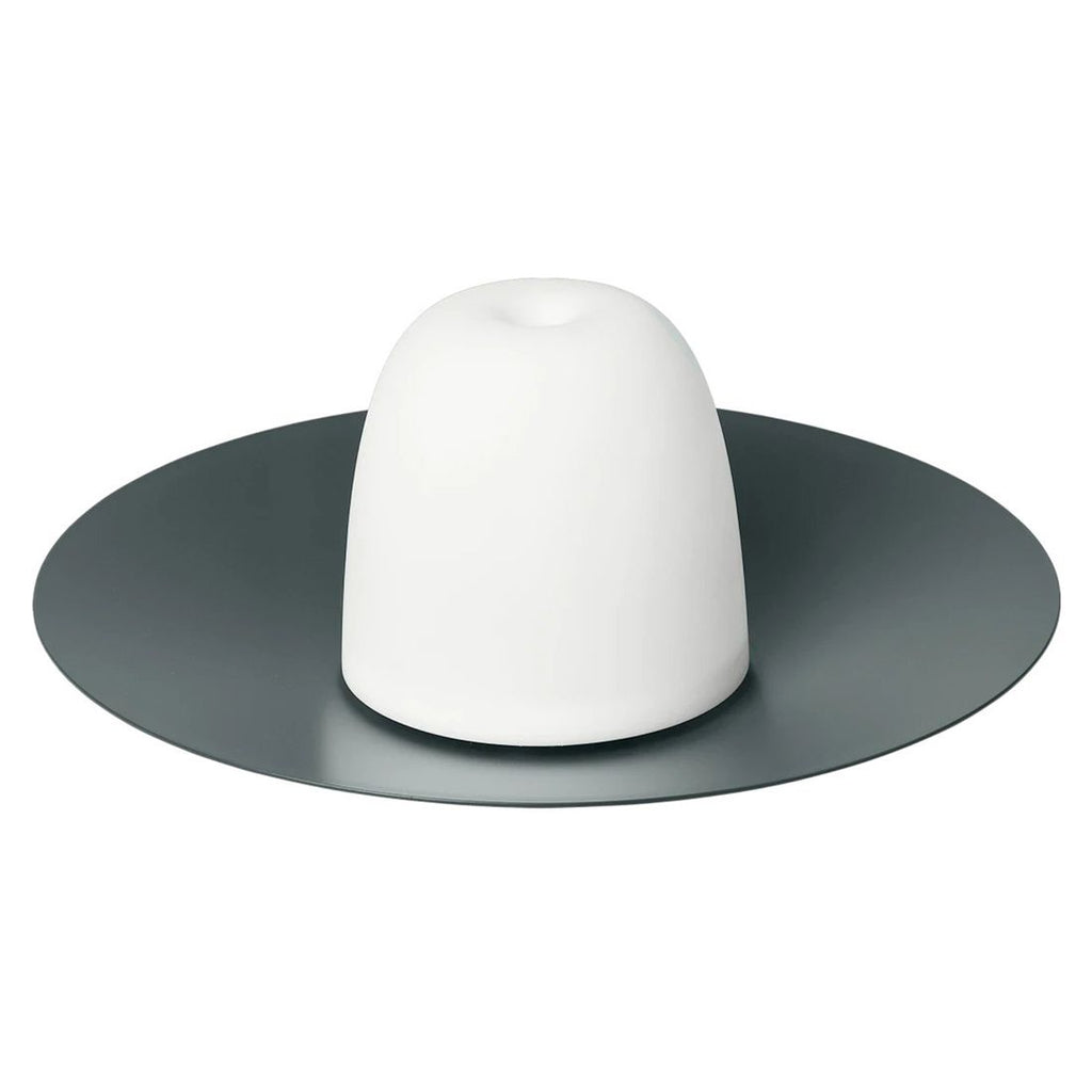 Bordlampe ute Ani Lamp large LED aluminium magnet nærbilde av lampe