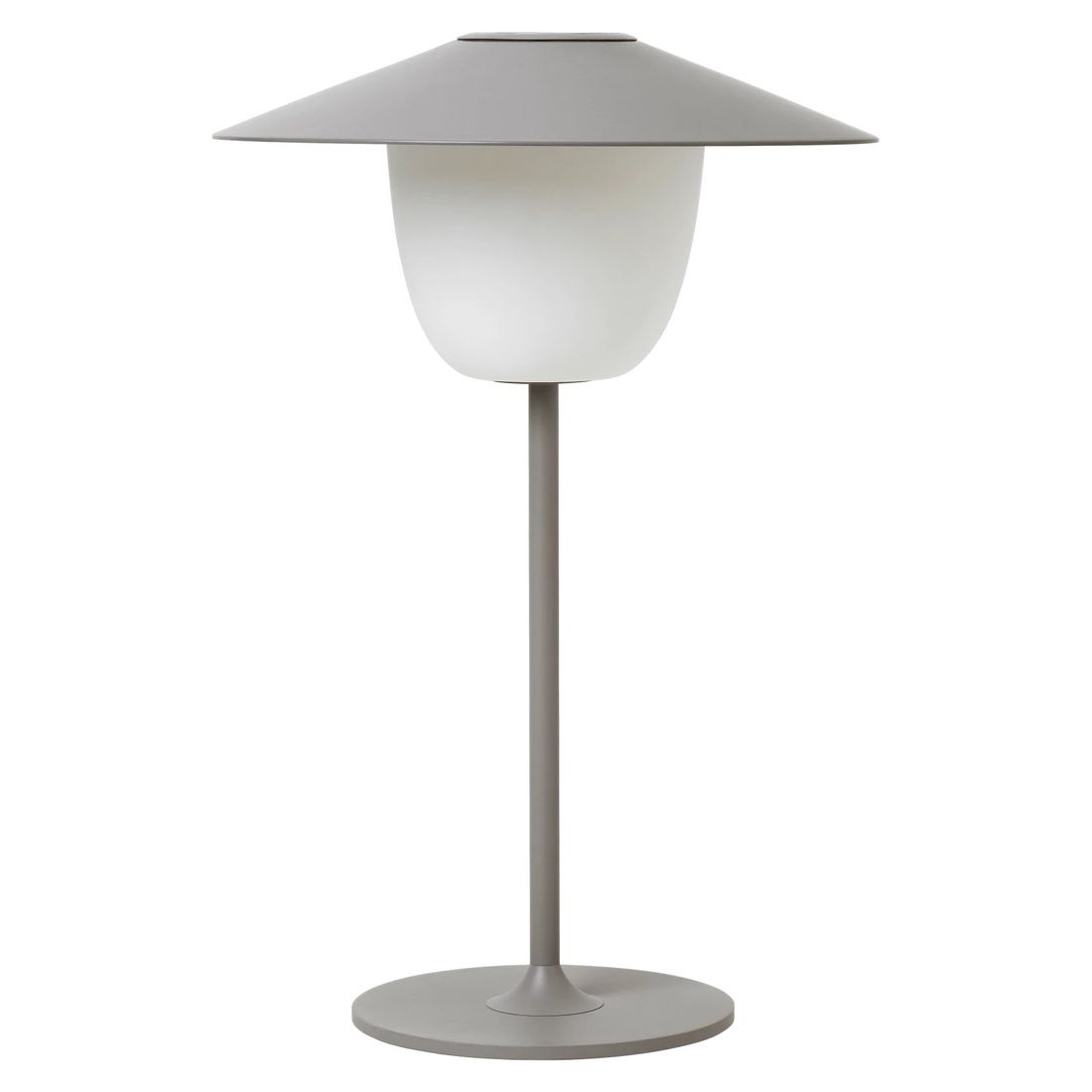 Bordlampe ute Ani Lamp LED aluminium Ø22 cm bakside