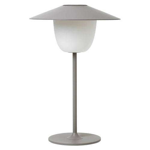 Bordlampe ute Ani Lamp LED aluminium Ø22 cm bakside