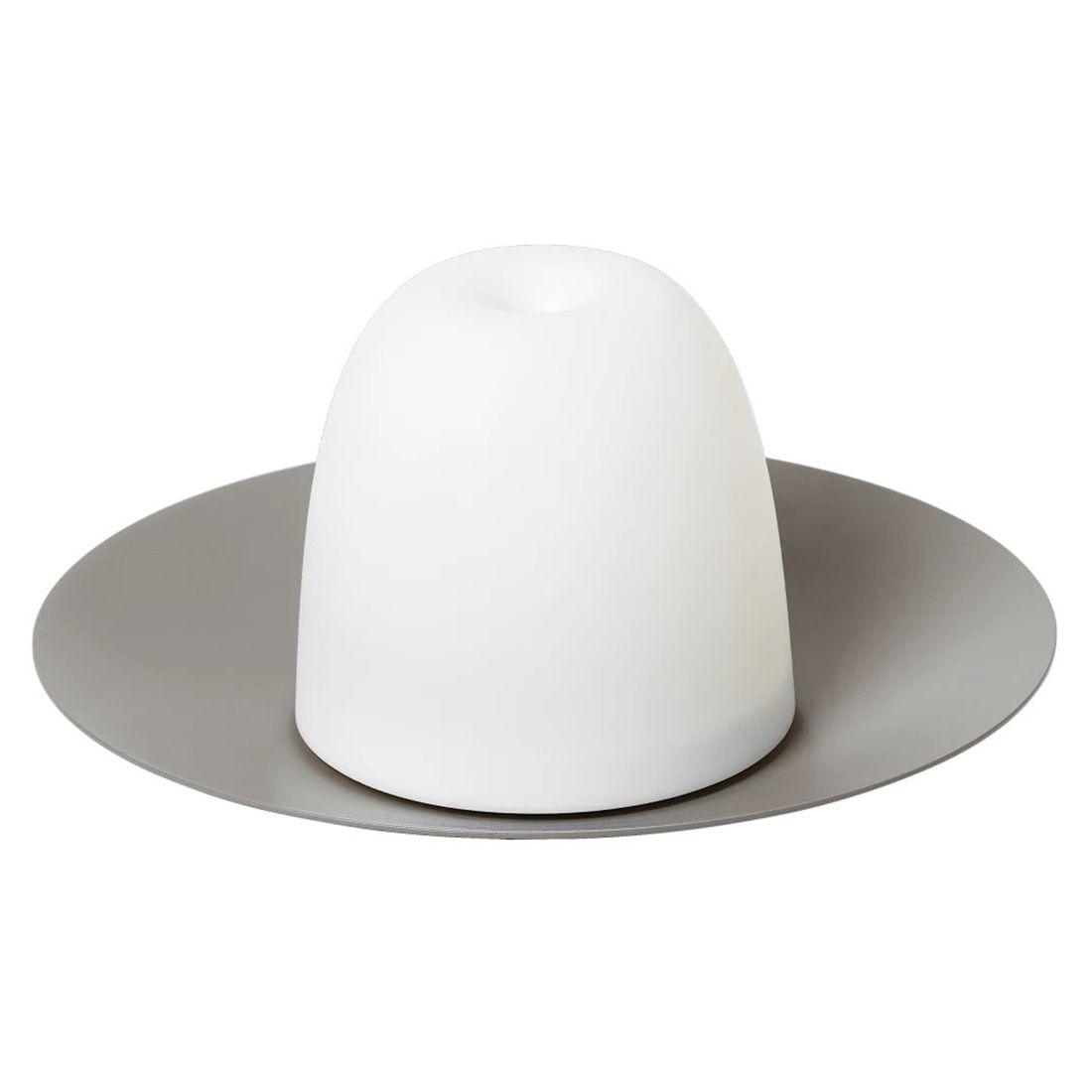 Bordlampe ute Ani Lamp LED aluminium Ø22 cm lys i mørket