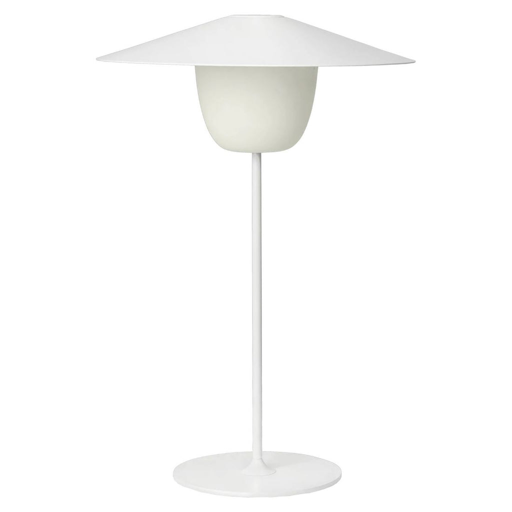 Bordlampe ute Ani Large LED aluminium Ø34 cm forfra