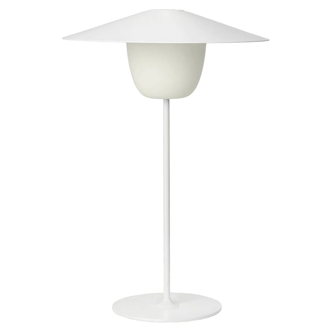 Bordlampe ute Ani Large LED aluminium Ø34 cm forfra