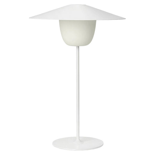 Bordlampe ute Ani Large LED aluminium Ø34 cm forfra