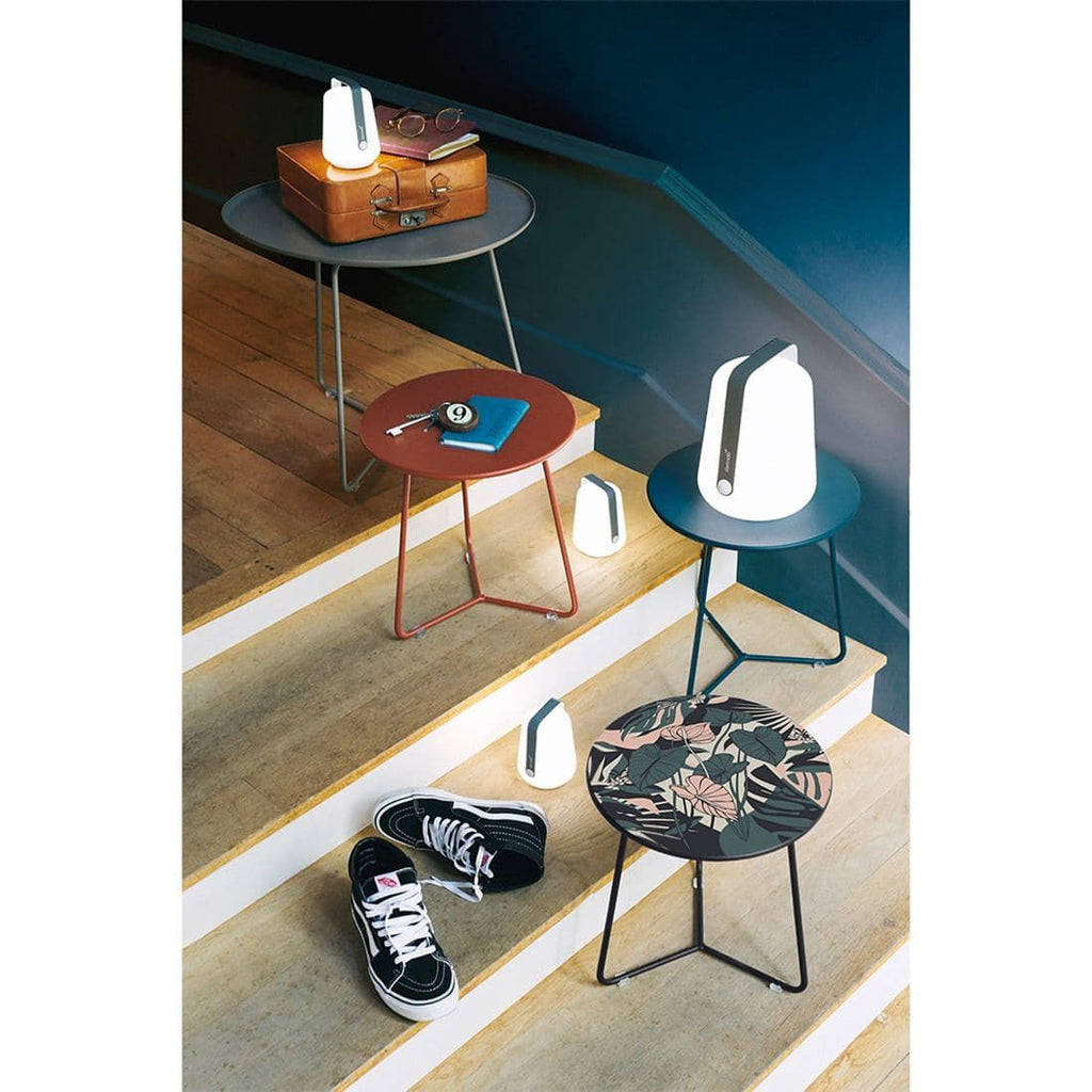 Montert Bordlampe ute Balad 38 cm aluminium, dimmbar på bord