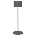 Bordlampe ute Farol Mobile LED 3.0 grå forfra