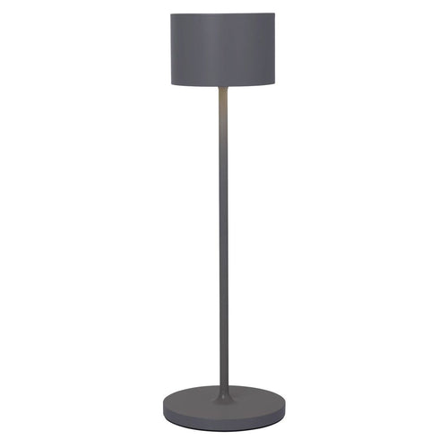 Bordlampe ute Farol Mobile LED 3.0 grå forfra
