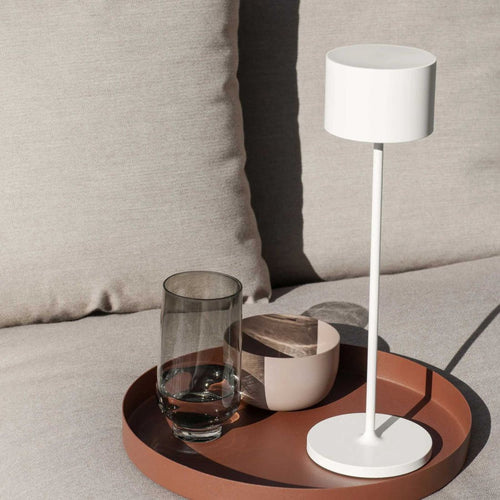 Bordlampe ute Farol Mobile LED 3.0 hvit bakside