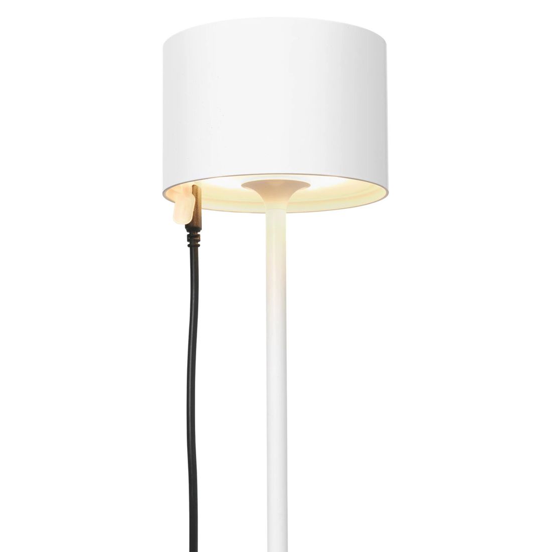 Bordlampe ute Farol Mobile LED 3.0 hvit side