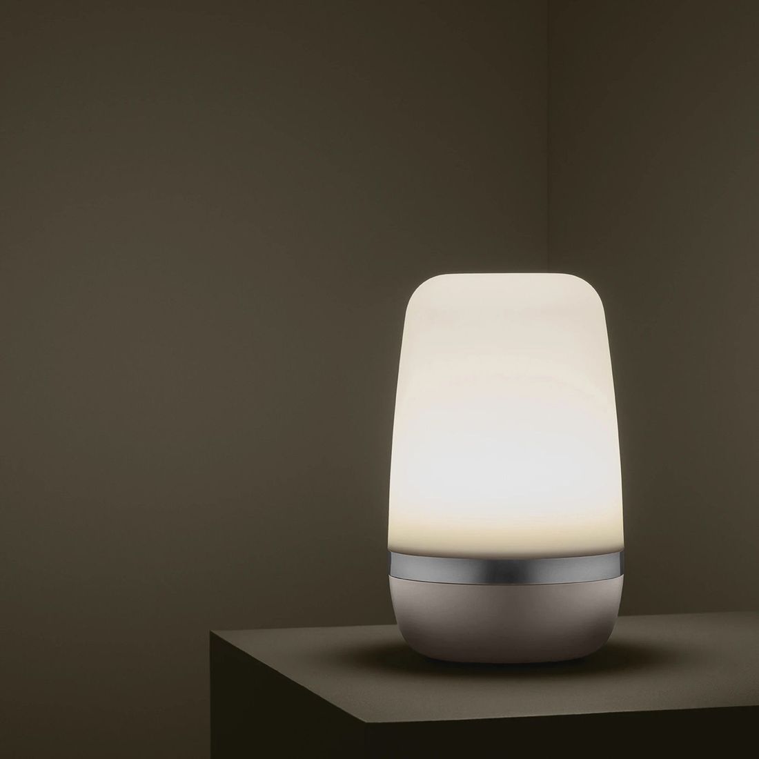 Bordlampe ute Spirit aluminium Ø9,5 cm moonbeam bakside