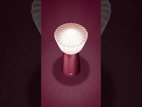 Bordlampe ute Swiing aluminium 20cm antrasitt forfra
