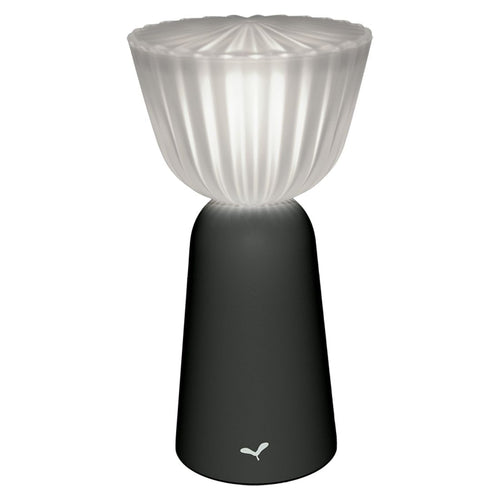 Bordlampe ute Swiing aluminium 20cm antrasitt bakside
