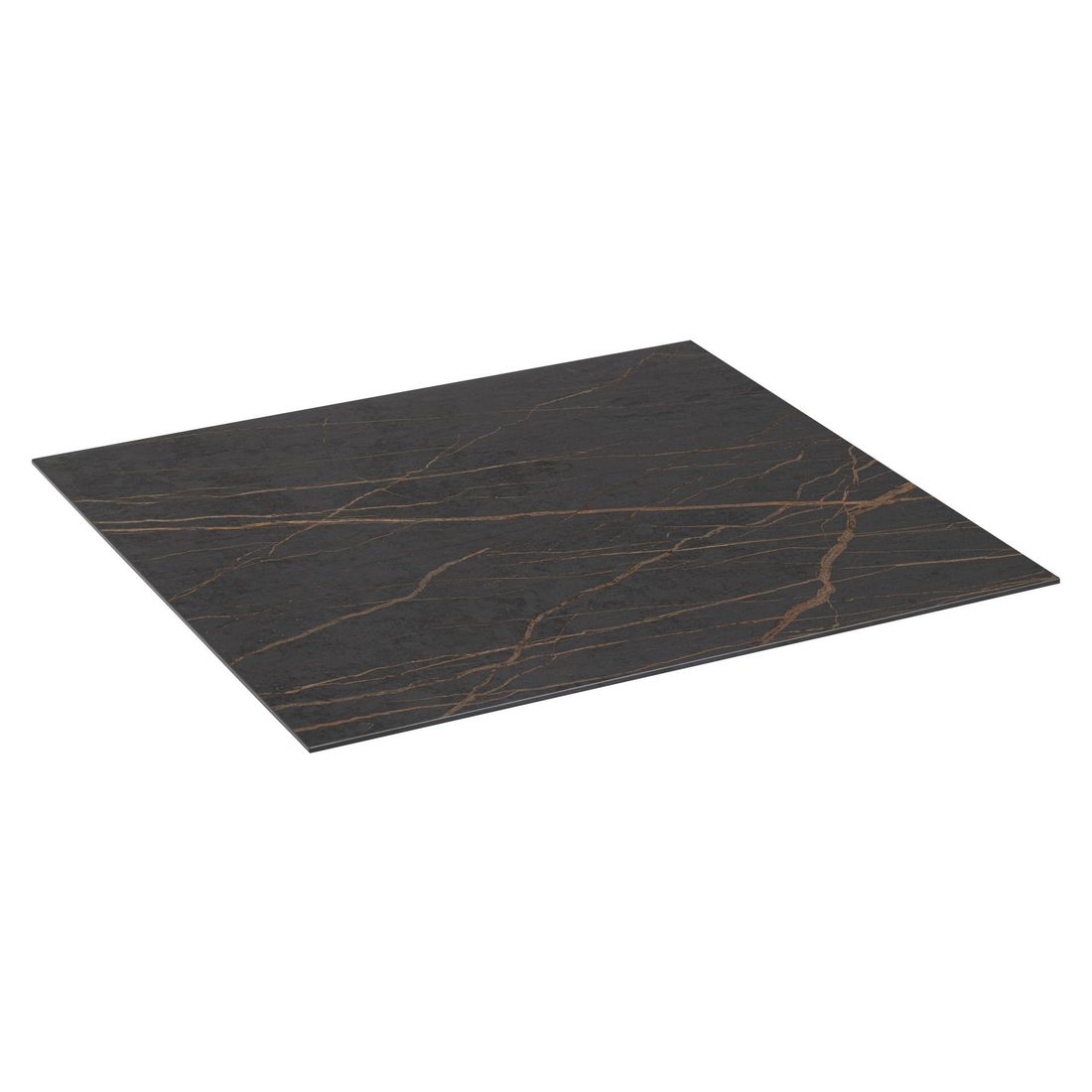 Bordplate Dekton keramikk 95x95 cm Laurent Natural forfra