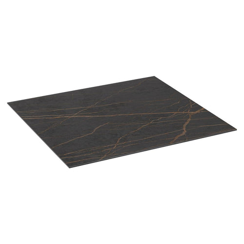 Bordplate Dekton keramikk 95x95 cm Laurent Natural forfra